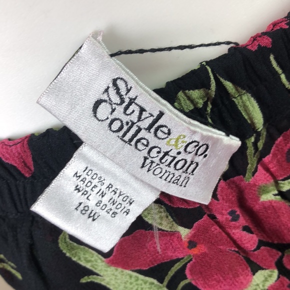 Style & Co Collection Vintage Reversible Midi Skirt Faux Wrap - Picture 7 of 7